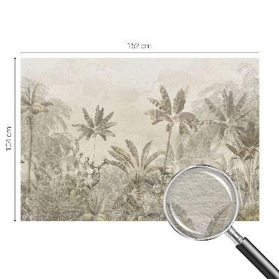 Groot fotobehang Tropische jungle