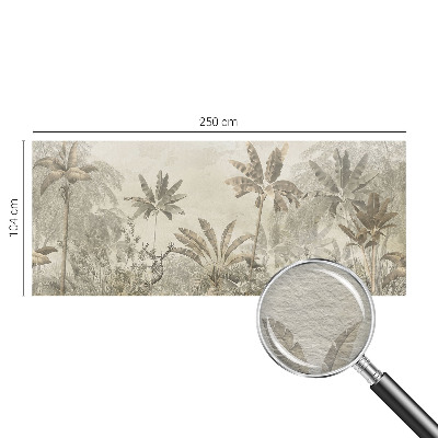 Groot fotobehang Tropische jungle