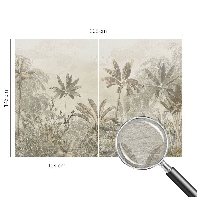 Groot fotobehang Tropische jungle