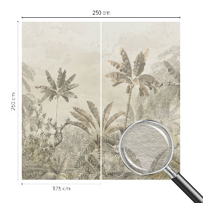 Groot fotobehang Tropische jungle