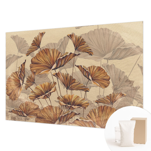 Vliesbehang fotobehang Herfstachtige elegantie