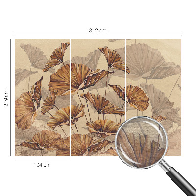 Vliesbehang fotobehang Herfstachtige elegantie