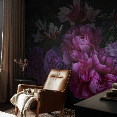 Fotobehang vliesbehang Bloemige elegantie