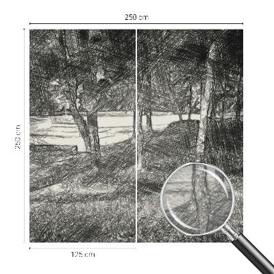 Fotobehang vlies Een vredig landschap