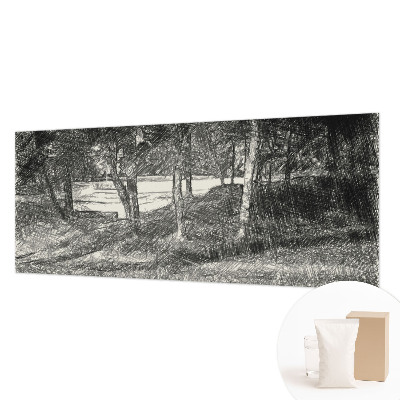 Fotobehang vlies Een vredig landschap