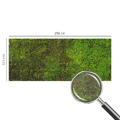 Fotobehang op maat Groene loper