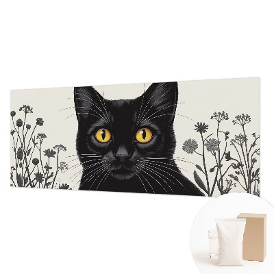 Fotobehang slaapkamer Kattenbloemen