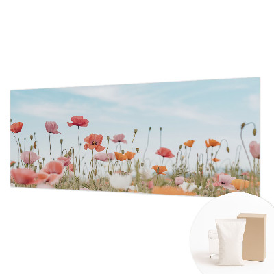 Fotobehang voor slaapkamer Klaprozen