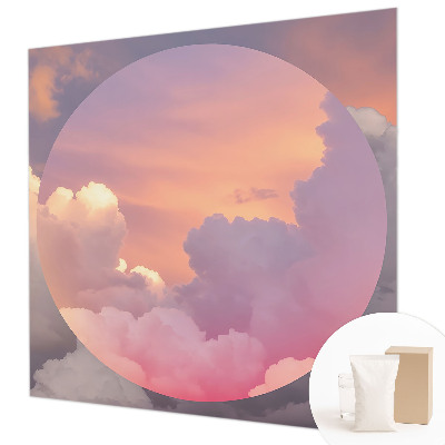Fotobehang voor de slaapkamer Etherische wolken