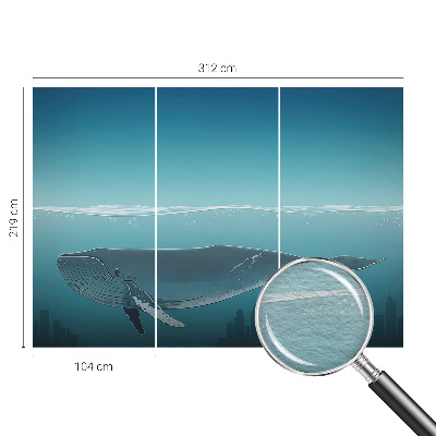 Modern fotobehang voor de woonkamer Waterharmonie
