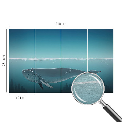 Modern fotobehang voor de woonkamer Waterharmonie