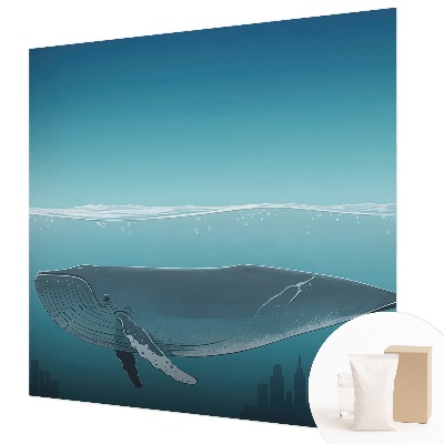 Modern fotobehang voor de woonkamer Waterharmonie