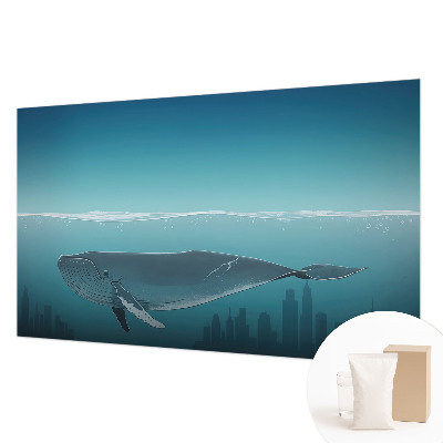 Modern fotobehang voor de woonkamer Waterharmonie