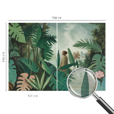 Luxe fotobehang Exotische jungle
