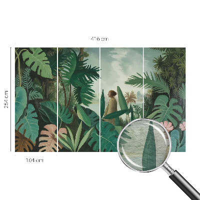 Luxe fotobehang Exotische jungle