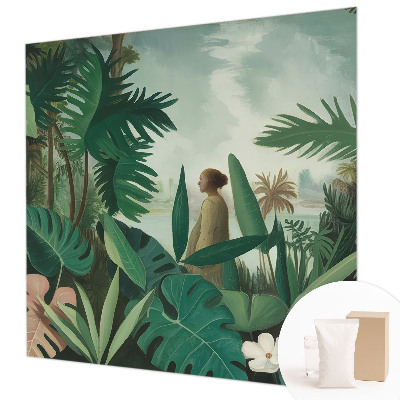 Luxe fotobehang Exotische jungle