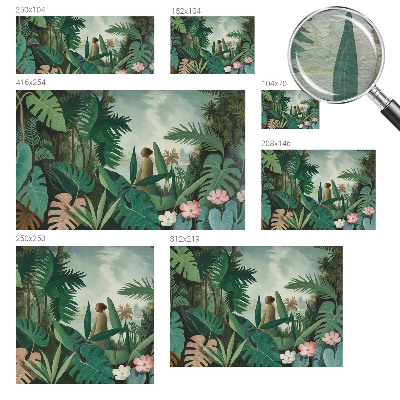 Luxe fotobehang Exotische jungle