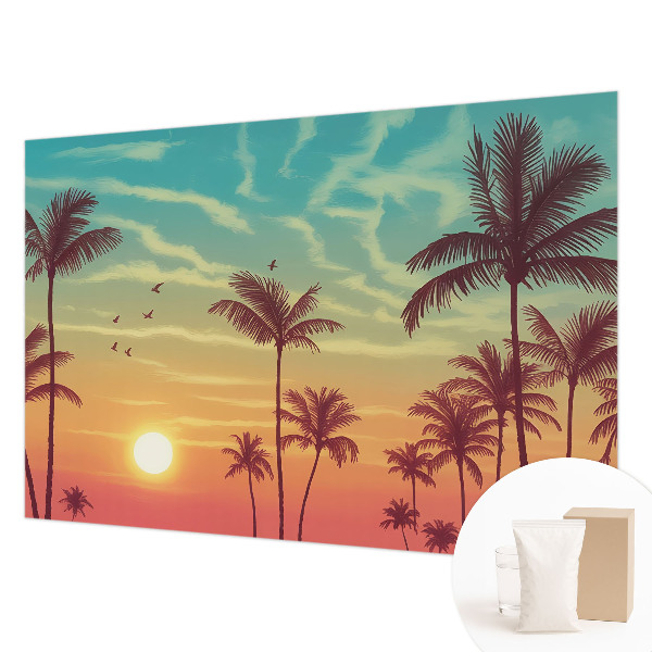 Premium fotobehang Tropisch landschap
