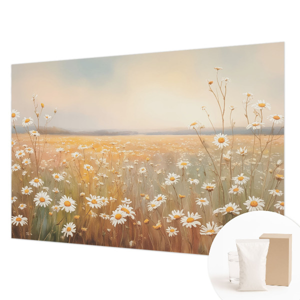 Uniek fotobehang Bloemenweide