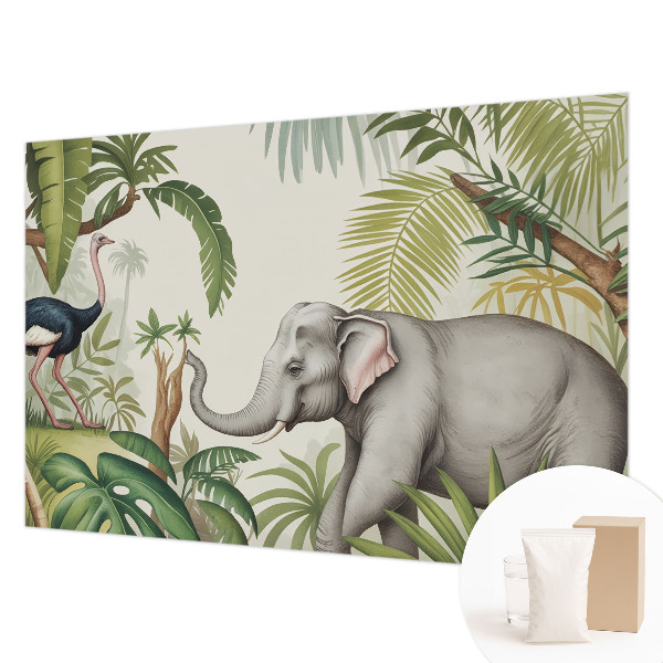 Fotobehang vliesbehang Exotische scène