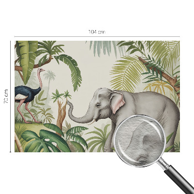 Fotobehang vliesbehang Exotische scène
