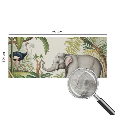 Fotobehang vliesbehang Exotische scène