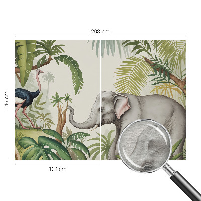Fotobehang vliesbehang Exotische scène