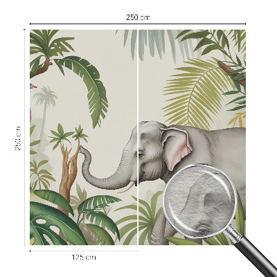 Fotobehang vliesbehang Exotische scène
