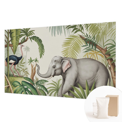 Fotobehang vliesbehang Exotische scène