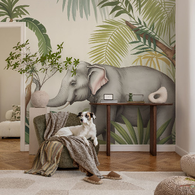 Fotobehang vliesbehang Exotische scène