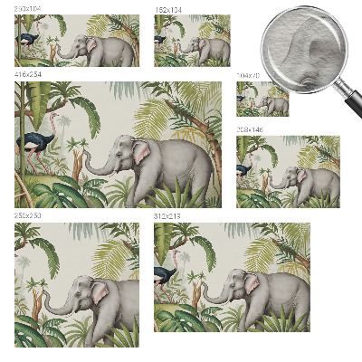 Fotobehang vliesbehang Exotische scène