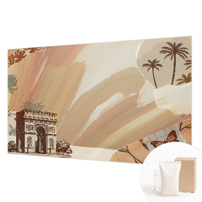 Muur behang Exotische reis