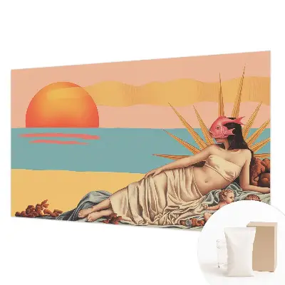Fotobehang met het thema 'Het Westen van het surrealisme'