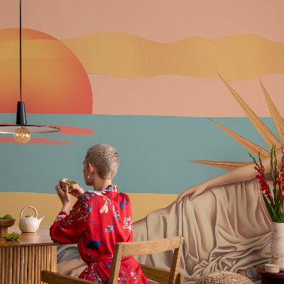 Fotobehang Het Westen van het Surrealisme