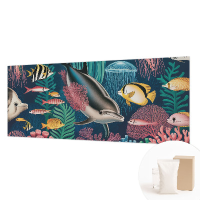 Foto behang op maat Onderwaterfauna