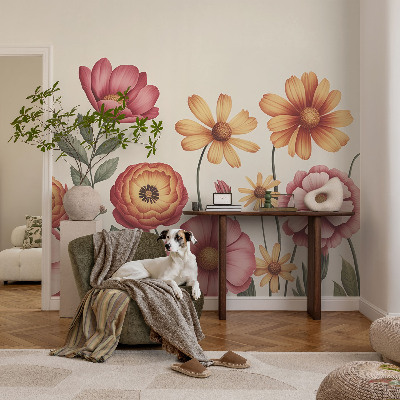 Fotobehang op maat Bloemarrangement