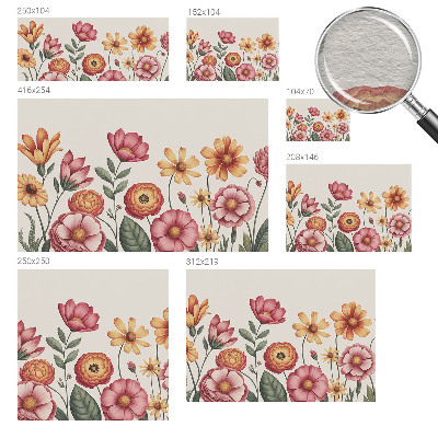 Fotobehang op maat Bloemarrangement