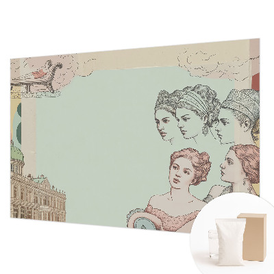 Fotobehang naadloos Klassieke collage