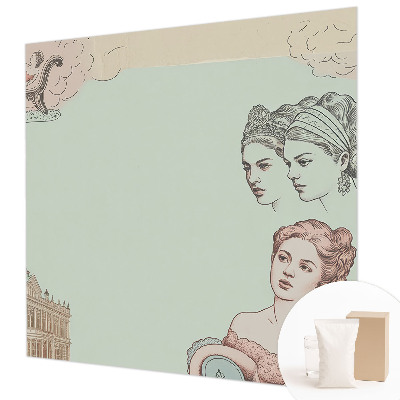 Fotobehang naadloos Klassieke collage