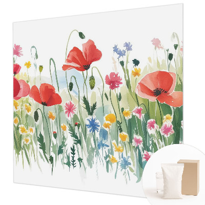 Fotobehang woonkamer Zomerweide