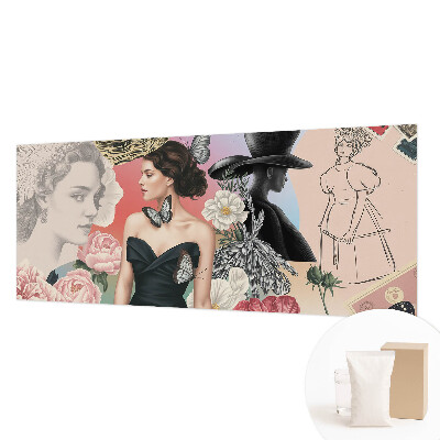 Modern fotobehang Bloemen en portretten