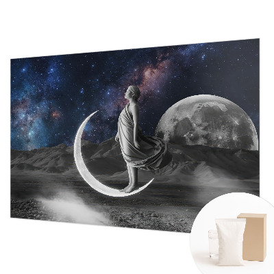 Modern fotobehang voor de woonkamer met het motief 'Nachtdromen'