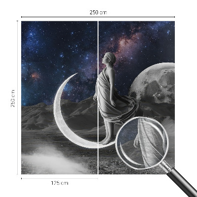 Modern fotobehang voor de woonkamer Nachtdromen