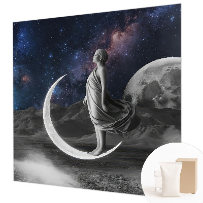 Modern fotobehang voor de woonkamer met het motief 'Nachtdromen'