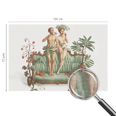 Luxe fotobehang met een mysterieuze en elegante uitstraling