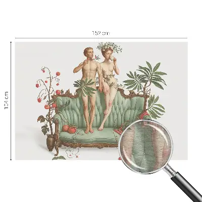 Luxe fotobehang met een mysterieuze en elegante uitstraling