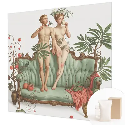 Luxe fotobehang met een mysterieuze en elegante uitstraling