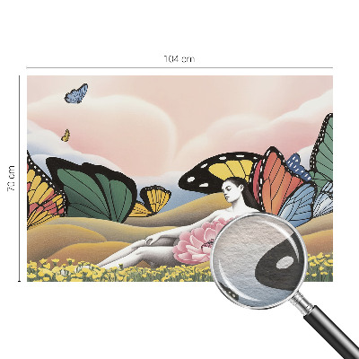 Hoogwaardig fotobehang Vlinderweide