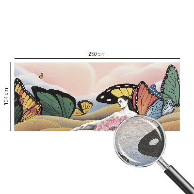 Hoogwaardig fotobehang Vlinderweide