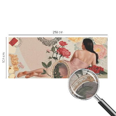 Kwalitatief fotobehang Bloemige elegantie